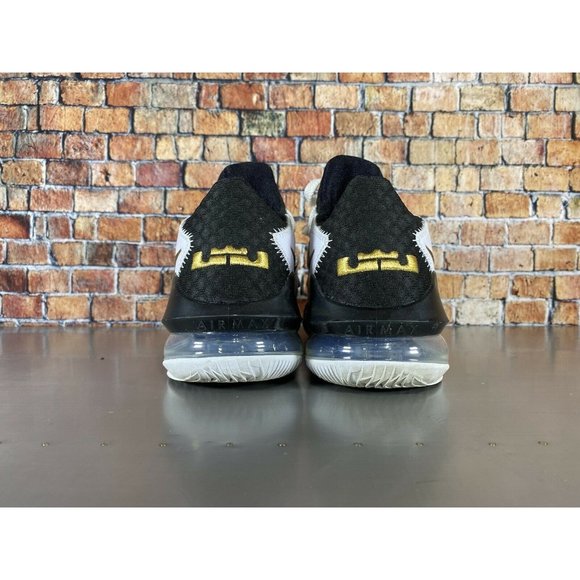 Nike LeBron 17 Low Metallic Gold Basketball Shoes Men's Size 6 Women's Size 7.5 - Picture 4 of 9